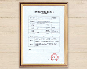 國際貨運(yùn)代理企業(yè)備案